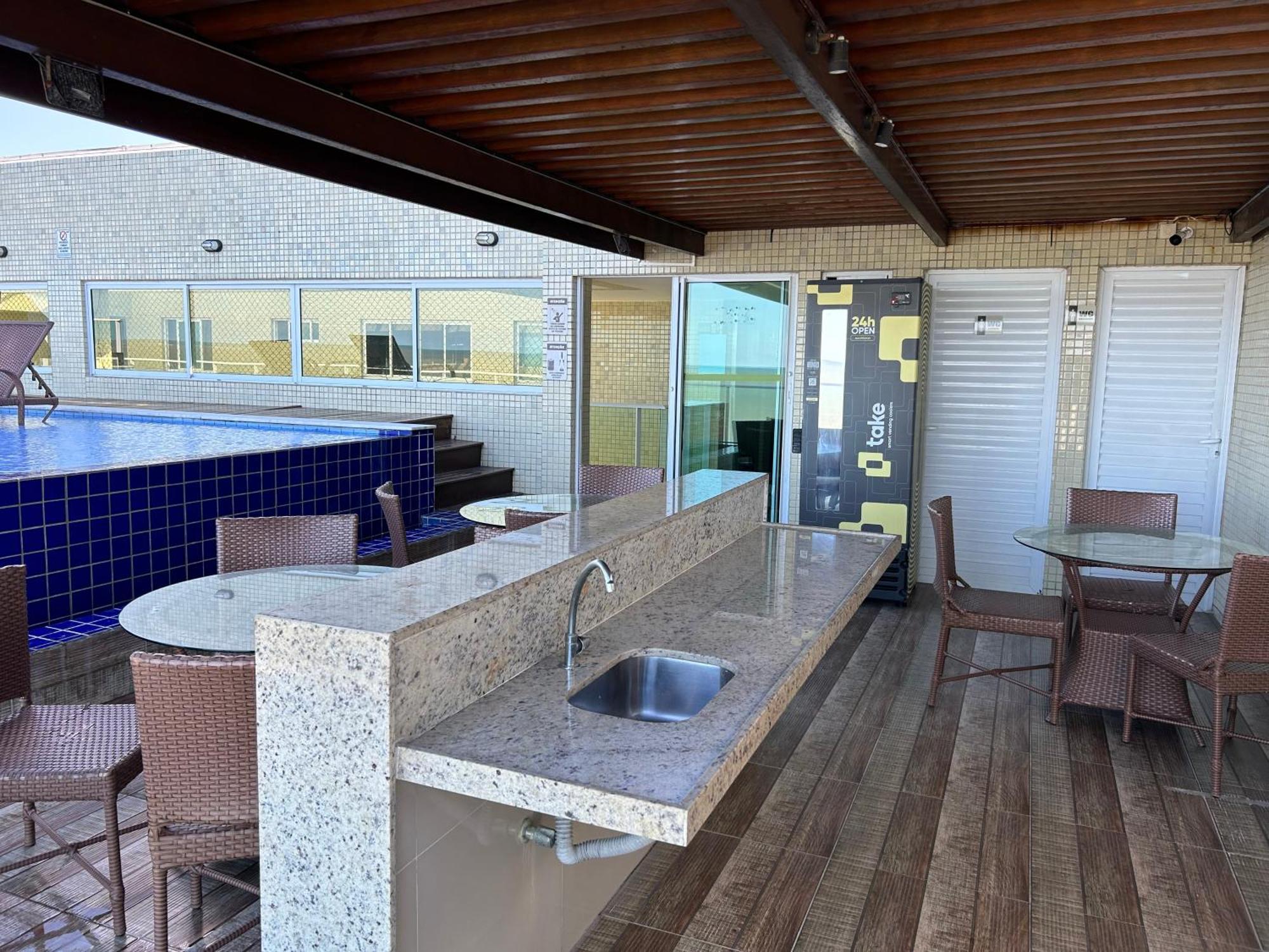 Flat Beira Mar De Intermares Apartment Cabedelo Luaran gambar